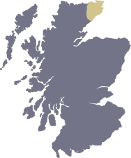 Caithness is in the north-east of Scotland.